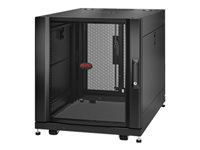 APC NetShelter SX 12U Server Rack Enclosure 600mm x 900mm w/ Sides Black