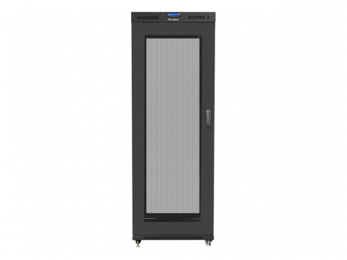 Lanberg Installation cabinet rack 19 42U 800x1000 black, perforated door LCD (Flat pack)