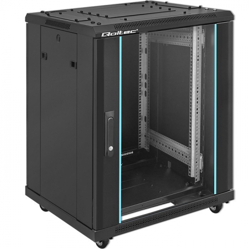 Qoltec 19inches RACK cabinet 15U,600x600x855,steel