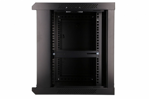 Extralink Rackmount cabinet 9U 600x450 Black wall mounted