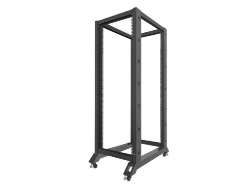 Lanberg Open rack 32U 600x1000 black