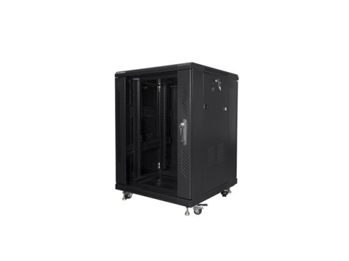 Lanberg Free standing cabinet 19 inches 15U 600X600mm black