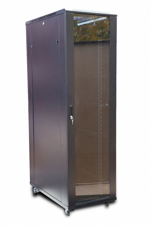 Extralink Rackmount cabinet 42U 800x1000 Black standing