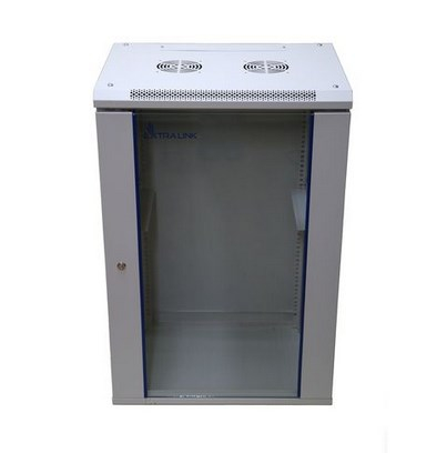 Extralink Rackmount cabinet 18U 600x450 Gray wall mounted