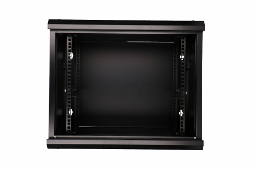 Extralink Rackmount cabinet 9U 600x600 Black wall mounted