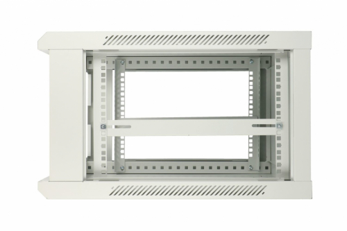 Extralink Rackmount cabinet 6U 600x450 ASP Gray wall mounted, metal door