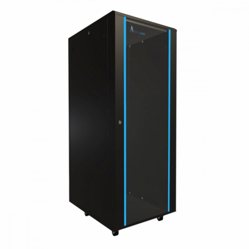 Extralink Rack cabinet 32U 600x800mm standing black