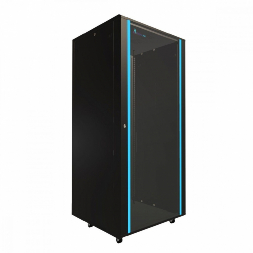 Extralink Rack cabinet 37U 800x800mm black standing