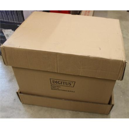 Восстановленный. DIGITUS 9U wall mounting cabinet, Unique 509x600x450 mm, color grey (RAL 7035) | Digitus | Wall Mounting Cabinet | DN-19 09-U | DAMAGED PACKAGING, DENT ON TOP | Grey | IP protection class: IP20; Front door: Glass door, single opening; Cab