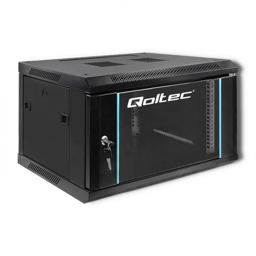 Qoltec RACK cabinet 19inches, 6U, 600 x 370 x 450