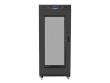 Lanberg Standing rack cabinet 19 27U 600x600 mm, black