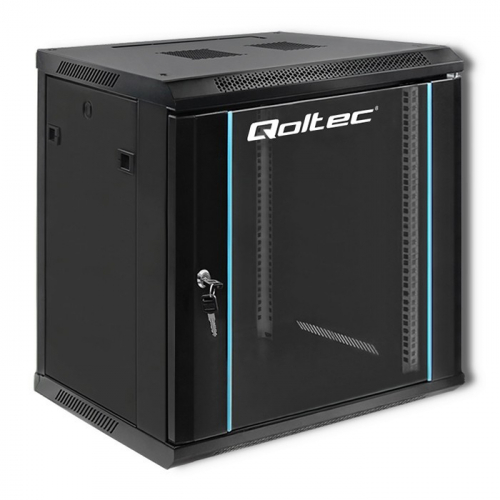 Qoltec RACK cabinet 19inches, 12U, 600 x 635 x 450