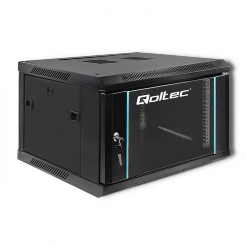 Qoltec RACK cabinet 19inches, 6U, 600 x 370 x 600