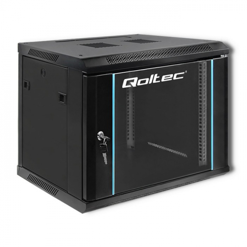 Qoltec RACK cabinet 19inches,9U, 600 x 500 x 450