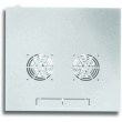 Techly Hanging wardrobe ECO 19cali 6U/450mm assembled, gray