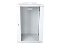 DIGITUS DN-W19 15U/600 DIGITUS Wallmount cabinet 15U, 600x600mm, grey RAL 7035