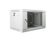 Lanberg Wall-Mounted Rack 19'' 6U 600X450mm grey