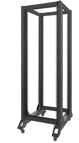 Lanberg Open Rack 32U 600x800mm black