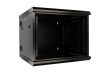 Extralink Wall cabinet rack 6U 600x600 black two sections