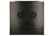 Extralink Wall cabinet rack 6U 600x600 black two sections