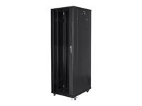 LANBERG rack cabinet 19inch free-standing 42U/600x1000 self-assembly flat pack black