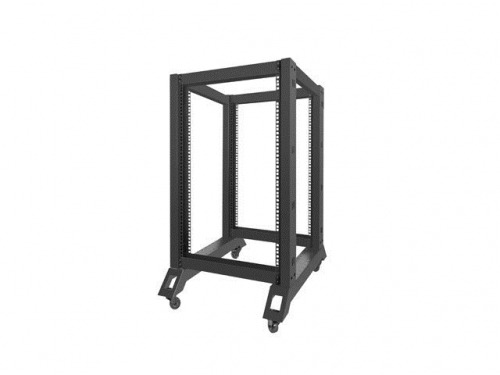 OPEN RACK 18U 600X800 BLACK LANBERG