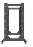 Lanberg Open Rack rack 22U 600x800mm black