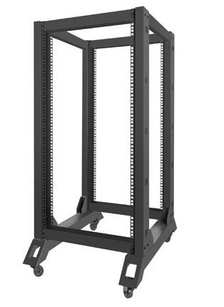 Lanberg Open Rack rack 22U 600x800mm black