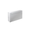 SOMI Networks | 6U, 19” Standard Installation Wall Cabinet | 6U-60/15SNC | Gray | Cable Entrances; Assembled | Depth: 15 cm 6U-60/15SNC