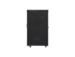 Lanberg Free-standing cabinet 19 inches 22U 800x1000 glass doors LCD (flat pack) V2 black