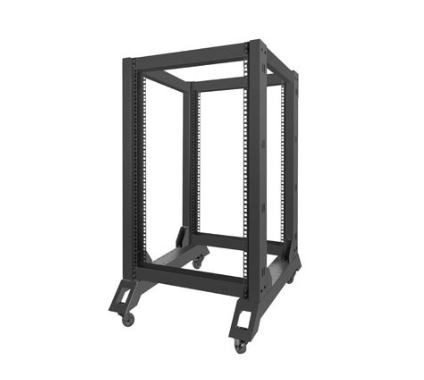 Lanberg Open Rack 18U 600x800mm black