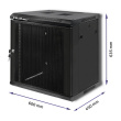 Qoltec RACK cabinet 19inches 12U, 450 x 600 x 635