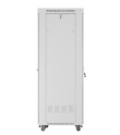 Lanberg Szafa stojąca rack 19 42U 600x800 szara drzwi szklane flack pack