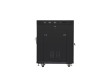Lanberg Installation cabinet rack 19 15U 600x800 black, glass door lcd (flat pack)