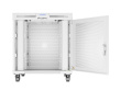 Lanberg Free-standing installation rack cabinet 19 inches 15U 800x1000 perforated doors LCD gray (Flat pack)