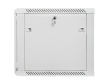 Lanberg Wall-Mounted Rack 19 inch 9U 600X600mm grey
