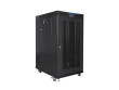 Lanberg Free-standing cabinet 19 inches 22U 800x1000 perforated doors LCD (flat pack) V2 black