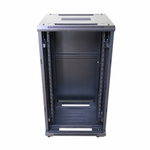 Extralink 27U 600x600 Black | Rack cabinet | Standing