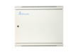 Extralink Wall cabinet rack 12U 600x450 gray metal door