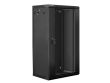 Lanberg Wall-Mounted Rack 19'' 22U 600X450mm black