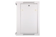 Extralink Wall cabinet rack 12U 600x450 gray glass door