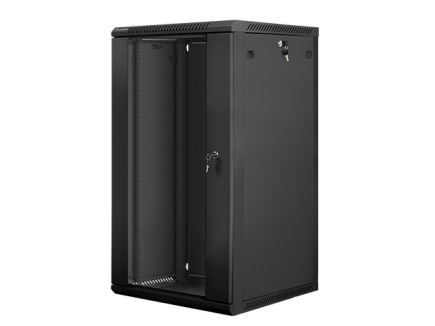 Lanberg Wall-Mounted Rack 19'' 22U 600X600mm black