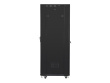 Lanberg Installation cabinet rack 19 37u 600x800 black, black glass door lcd (Flat pack)