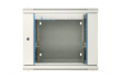 Extralink Wall cabinet rack 9U 600x600 gray two sections