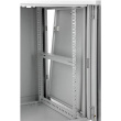 SOMI Networks | 22U, 19″ Network Wall Cabinet | 22U-60/45FPC | Gray | With Front Glass Doors; Unassembled | Depth: 45 cm 22U-60/45FPC