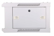 Extralink Wall cabinet rack 4U 600x450 gray glass door