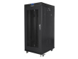 Lanberg Installation cabinet rack 19 27U 600x800 black, perforated door lcd (flat pack)