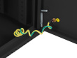 Lanberg Hanging rack installation cabinet 4u+3u 19-inches 540x200 low-profile (folded) black