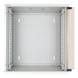 SOMI Networks 12U, 19″ Network Wall Cabinet with front glass doors, 600 mm, Assembled | Grey 12U-60/60C