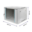 Qoltec 54486 RACK cabinet 19